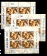 9912361 Palestinian Sc 113 3x Sheets of 4 NH CV 150$