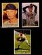 9912610 Topps 1957 3 cards Hi Grade Market Value