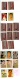 9912617 Topps 1957 10x Cards Nice Grade Hi Market Value
