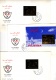 9913394 Fujeira RR FDC Apollo 1971 GOLD Stamps