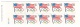 US Sc.BK186 FLAG AND OLYMPIC RINGS BOOKLET COMP. MNH 1991