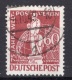 Berlin: 1949 Better Plate Error Signed Used
