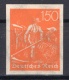 German Empire: 1922 Michel 189 Imperforated Variety MNH