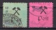 Post WWII Locals: Grossgoerschen 2 Better Type Stamps Used
